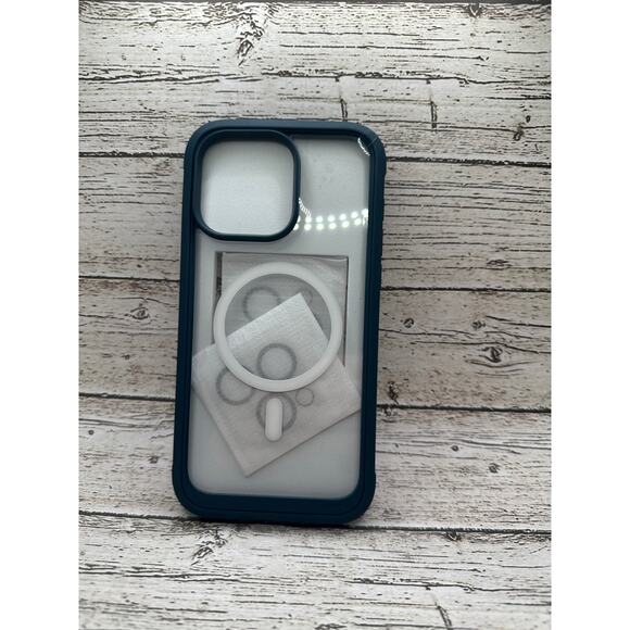 Miracase iPhone 15 Pro Max Case – Slim Fit, Shockproof, Blue - Picture 1 of 4